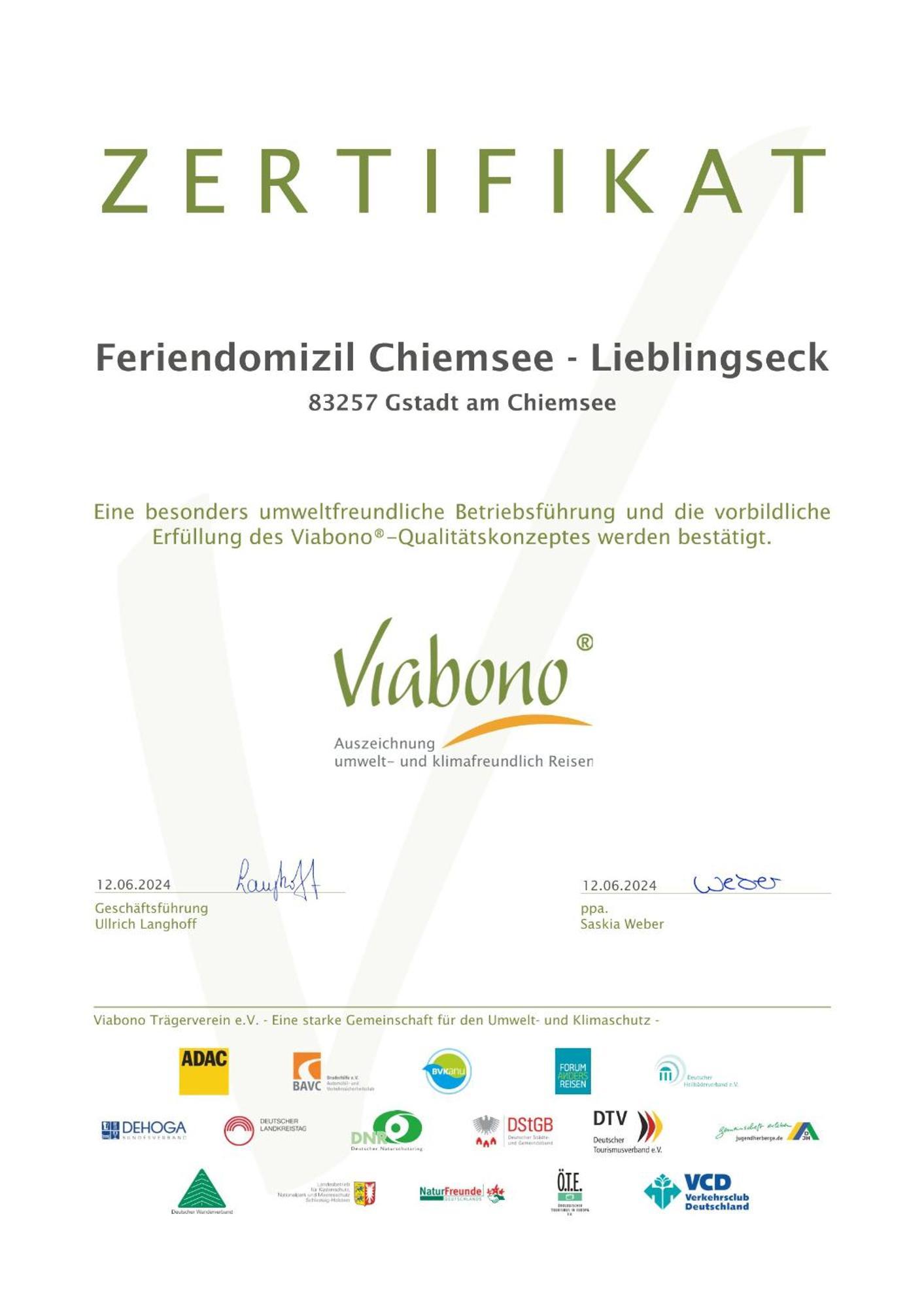 Lieblingseck Nachhaltige 5 Sterne Direkt Am Chiemsee *